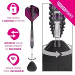 Šipky steel Target Lorraine Winstanley G2 24g SP 90% wolfram