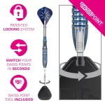 Šipky steel Target Phil Taylor Power Gx2 22g SP 95% wolfram