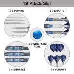 Šipky steel Target Phil Taylor Power Gx2 22g SP 95% wolfram