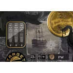 Šipky steel Target Japan Black Marque PW 23g SP, 90% wolfram