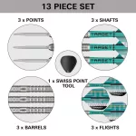 Šipky steel Target Hydro 01 24g SP 90% wolfram