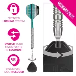 Šipky steel Target Hydro 02 25g SP 90% wolfram