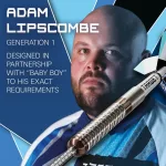 Šipky steel Target Adam Lipscombe G1 25g SP 90% wolfram