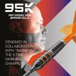 Šipky steel Target Raymond van Barneveld 95K 21g SP 95% wolfram