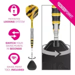 Šipky steel Target Buzz 03, 23g SP 90% wolfram