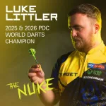 Šipky steel Target Luke Littler Fallout 24g SP 90% wolfram