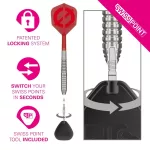 Šipky steel Target Group O 01, 24g SP 50% wolfram