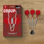 Šipky steel Target Group O 03, 24g SP 50% wolfram