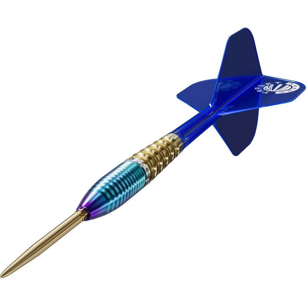 Target Japan Prime Series Zenith G2 Steel Tip Darts with Kflex 25G | 90% Wolfram-Dartset, K-Flex-Flügel und -Schaft Nr. 2, Nano Swiss Point-Spitzen, Ching Ho Tung Gen 2