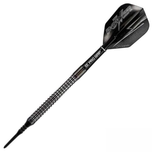 Šipky soft TARGET POWER 8ZERO BLACK TITANIUM - Phil Taylor 19g, 80% wolfram