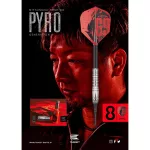 Sada soft šipek TARGET JAPAN Mitsumasa Hoshino Pyro G9 17g, 90% wolfram