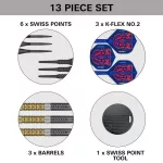 Šipky soft Target Raymond Van Barneveld G6 20g 95% wolfram