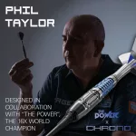 Šipky soft Target Phil Taylor Power Chrono 18g 95% wolfram