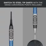 Šipky soft Target Phil Taylor Power Chrono 18g 95% wolfram