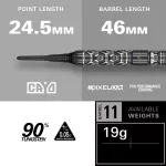 Šipky soft Target Luke Littler Fallout 19g 90% wolfram