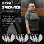 Letky na šipky Target Beau Greaves G1 Pro.Ultra No2, 9ks