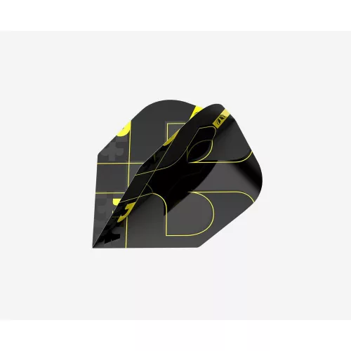 Letky na šipky Target Pro.Ultra Bolide Void černé No6, 9ks multipack