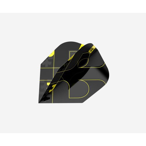 Letky na šipky Target Pro.Ultra Bolide Void černé No6, 9ks multipack
