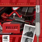 Letky na šipky Target Stephen Bunting G5 červené No6, 9ks balení