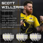 Letky na šipky Target Pro.Ultra Scott Williams G2 No6, 9 ks multipack