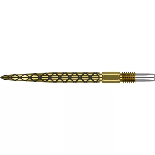 Hroty na šipky steel TARGET Swiss Diamond Pro Gold Point kovové 26mm - 3ks