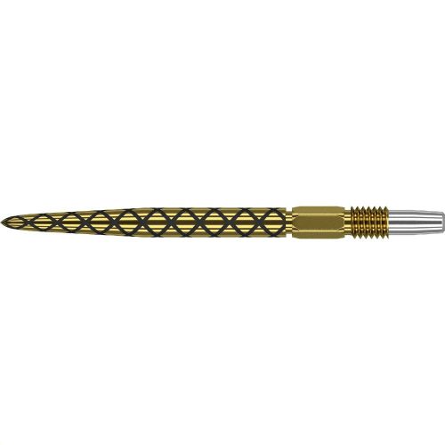 Hroty na šipky steel TARGET Swiss Diamond Pro Gold Point kovové 26mm - 3ks