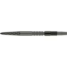 Hroty na šípky TARGET Swiss Point steel, DS Surge kovové, 26mm, čierne - 3ks