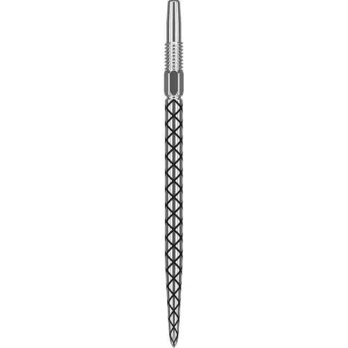 Hroty na šipky TARGET Swiss Point Diamond Pro steel, 35mm, kovové, stříbrné - 3ks