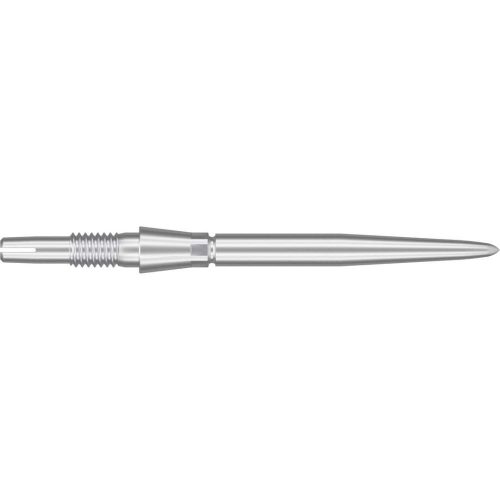 Hroty na šipky TARGET steel Swiss Point Storm Nano 26mm, stříbrné - 3ks