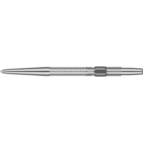 Náhradní hroty na steel šipky Target GRD Swiss Point 26mm, stříbrné, 3ks