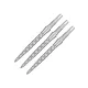 Hroty na steel šipky TARGET Swiss Point Storm Diamond 26mm, stříbrné - 3ks