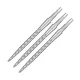 Hroty na steel šipky TARGET Swiss Point Storm Diamond 30mm, stříbrné - 3ks