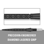 Hroty na steel šipky TARGET Swiss Point Storm Diamond 26mm, černé - 3ks