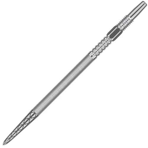 Náhradní hroty na steel šipky TARGET Swiss Point DX 40mm, stříbrné - 3ks