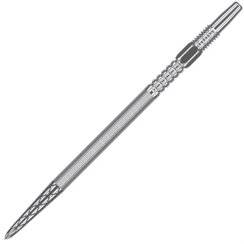 Náhradní hroty na steel šipky TARGET Swiss Point DX 40mm, stříbrné - 3ks