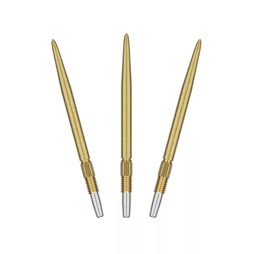 Hroty na šipky Target Swiss SLK zlaté 30mm 3ks