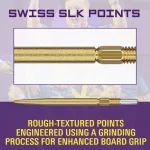 Hroty na šipky Target Swiss SLK zlaté 30mm 3ks