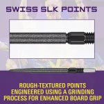 Hroty na šipky Target Swiss SLK černé 30mm 3ks
