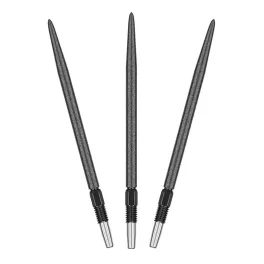 Náhradní hroty na steel šipky Target Swiss SLK černé, 42mm - 3ks