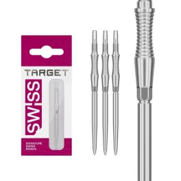 Hroty na šipky Target Swiss Storm RST stříbrné 42mm 3ks