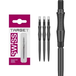 Hroty na šipky Target Swiss Storm RST černé 30mm 3ks