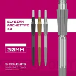 Hroty na šipky TARGET Swiss Point Elysian Archetype 43 stříbrné 30mm 3ks