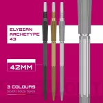 Hroty na šipky TARGET Swiss Point Elysian Archetype 43 stříbrné 42mm