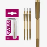 Hroty na šipky TARGET Swiss Point Elysian Archetype 43 zlaté 42mm