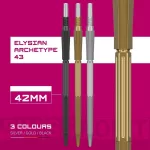 Hroty na šipky TARGET Swiss Point Elysian Archetype 43 zlaté 42mm