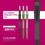 Hroty na šipky TARGET Swiss Point Elysian Archetype 43 černé 30mm