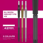 Hroty na šipky TARGET Swiss Point Elysian Archetype 43 černé 42mm