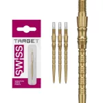 Hroty na šipky TARGET Swiss Point TRB zlaté 35mm