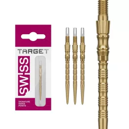 Hroty na šipky TARGET Swiss Point TRB zlaté 35mm