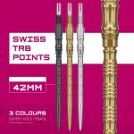 Hroty na šipky TARGET Swiss Point TRB zlaté 42mm